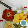 Craft Consortium 3D Decoupage Stickers Flowers 006 10pz
