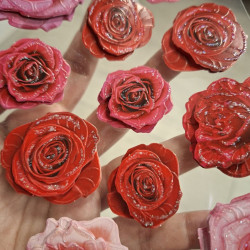 Craft Consortium 3D Decoupage Stickers Flowers 005 13pz