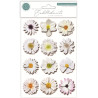 Craft Consortium 3D Decoupage Stickers Flowers 004 12pz