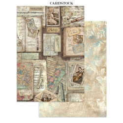 Stamperia Symphony Junk Journal A5 Focus Points by Sara Alcobendas