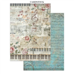 Stamperia Symphony Junk Journal A5 Focus Points by Sara Alcobendas