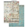 Stamperia Symphony Junk Journal A5 Focus Points by Sara Alcobendas