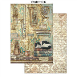 Stamperia Symphony Junk Journal A5 Focus Points by Sara Alcobendas
