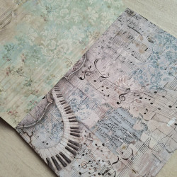 Stamperia Symphony Junk Journal A5 Focus Points by Sara Alcobendas