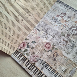 Stamperia Symphony Junk Journal A5 Focus Points by Sara Alcobendas