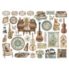 Stamperia Symphony Die Cuts Assorted by Sara Alcobendas