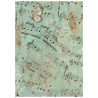 Stamperia Symphony A6 Rice Paper Backgrounds Selection 8fogli