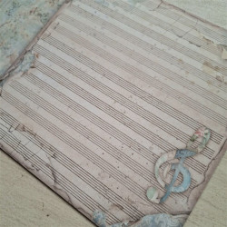 Stamperia Symphony Backgrounds Paper Pack 20x20cm