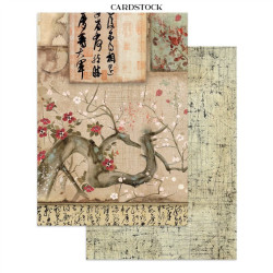 Stamperia Oriental Garden Junk Journal A5 Focus Points