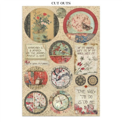 Stamperia Oriental Garden Junk Journal A5 Focus Points