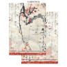 Stamperia Oriental Garden A4 Junk Journal Stickers, Backgrounds, Cut-Outs