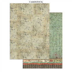 Stamperia Oriental Garden A4 Junk Journal Stickers, Backgrounds, Cut-Outs