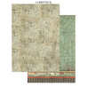 Stamperia Oriental Garden A4 Junk Journal Stickers, Backgrounds, Cut-Outs
