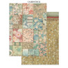 Stamperia Oriental Garden A4 Junk Journal Stickers, Backgrounds, Cut-Outs