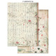 Stamperia Oriental Garden A4 Junk Journal Stickers, Backgrounds, Cut-Outs