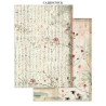 Stamperia Oriental Garden A4 Junk Journal Stickers, Backgrounds, Cut-Outs