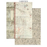 Stamperia Oriental Garden A4 Junk Journal Stickers, Backgrounds, Cut-Outs