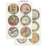 Stamperia Oriental Garden A4 Junk Journal Stickers, Backgrounds, Cut-Outs