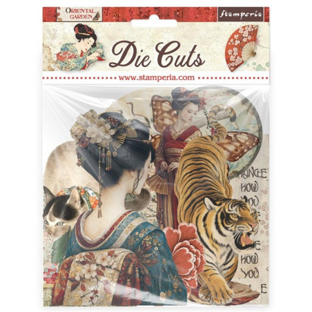 Stamperia Oriental Garden Die Cuts Assorted
