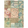 Stamperia Oriental Garden A6 Rice Paper Backgrounds Selection 8fogli
