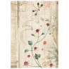 Stamperia Oriental Garden A6 Rice Paper Backgrounds Selection 8fogli