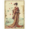 Stamperia Oriental Garden A6 Mini Rice Paper 8fogli