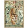 Stamperia Oriental Garden A6 Mini Rice Paper 8fogli