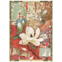 Stamperia Oriental Garden A6 Mini Rice Paper 8fogli