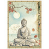 Stamperia Oriental Garden A6 Mini Rice Paper 8fogli