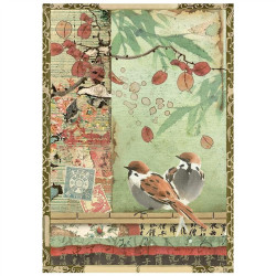 Stamperia Oriental Garden A6 Mini Rice Paper 8fogli