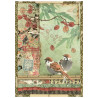 Stamperia Oriental Garden A6 Mini Rice Paper 8fogli