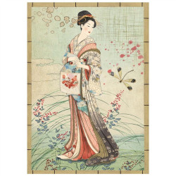 Stamperia Oriental Garden A6 Mini Rice Paper 8fogli