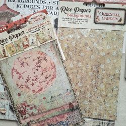 Stamperia Oriental Garden A6 Mini Rice Paper 8fogli