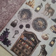 Stamperia Halloween A4 Junk Journal Stickers, Backgrounds, Cut-Outs by Vicky Papaioannou