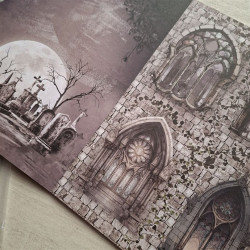 Stamperia Halloween A4 Junk Journal Stickers, Backgrounds, Cut-Outs by Vicky Papaioannou