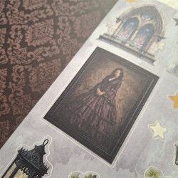 Stamperia Halloween A4 Junk Journal Stickers, Backgrounds, Cut-Outs by Vicky Papaioannou
