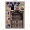 Stamperia Halloween A4 Junk Journal Stickers, Backgrounds, Cut-Outs by Vicky Papaioannou