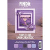 Linen Cardstock A5 Purple Luxe 75 FOGLI