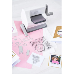 Sizzix Sidekick Starter Kit White & Gray NEW 667155