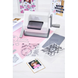 Sizzix Sidekick Starter Kit White & Gray NEW 667155