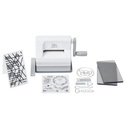Sizzix Sidekick Starter Kit White & Gray NEW 667155
