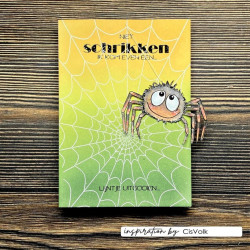 Vaessen Creative Clear Stamp Spiderweb by Carla Creates
