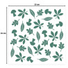 Vaessen Creative Stencil Leaves by Carla Creates
