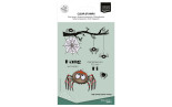 Vaessen Creative Clear Stamp SPIDERS by Carla Creates