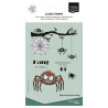 Vaessen Creative Clear Stamp SPIDERS by Carla Creates
