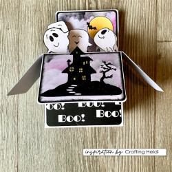 Vaessen Creative Clear Stamp GHOSTS by Carla Creates