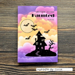 Vaessen Creative Clear Stamp GHOSTS by Carla Creates
