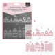 Vaessen Creative Embossing Folder + Stencil SUI TETTI