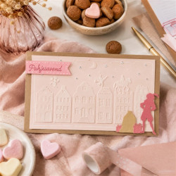 Vaessen Creative Embossing Folder + Stencil SUI TETTI