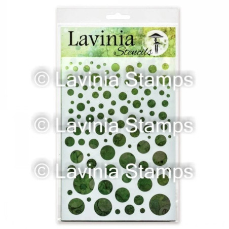Lavinia Stamps White Orbs Stencils